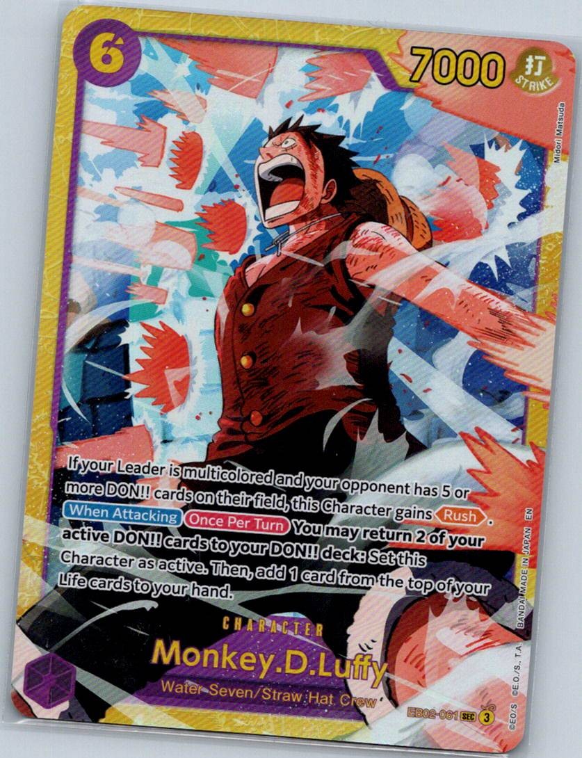 Monkey.D.Luffy - EB02-061 EB02-061 Premium Booster The Best Vol. 2 One Piece NM