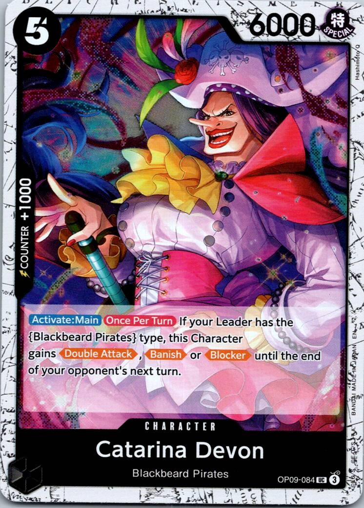 Catarina Devon OP09-084 Premium Booster -The Best- Vol. 2 One Piece NM