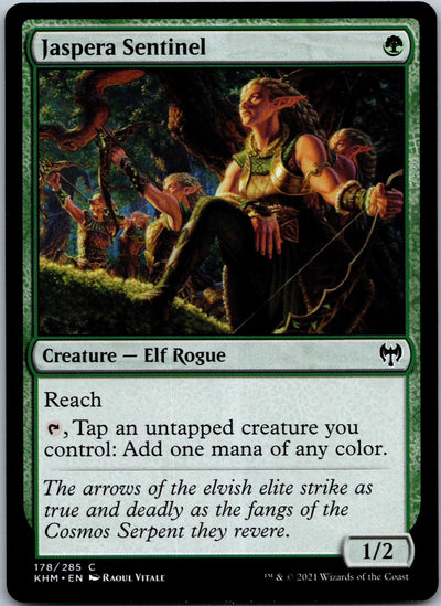 Jaspera Sentinel 178 Common Kaldheim Magic: The Gathering Near Mint