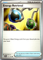 Energy Retrieval 171/198 Common Scarlet & Violet Pokemon Near Mint
