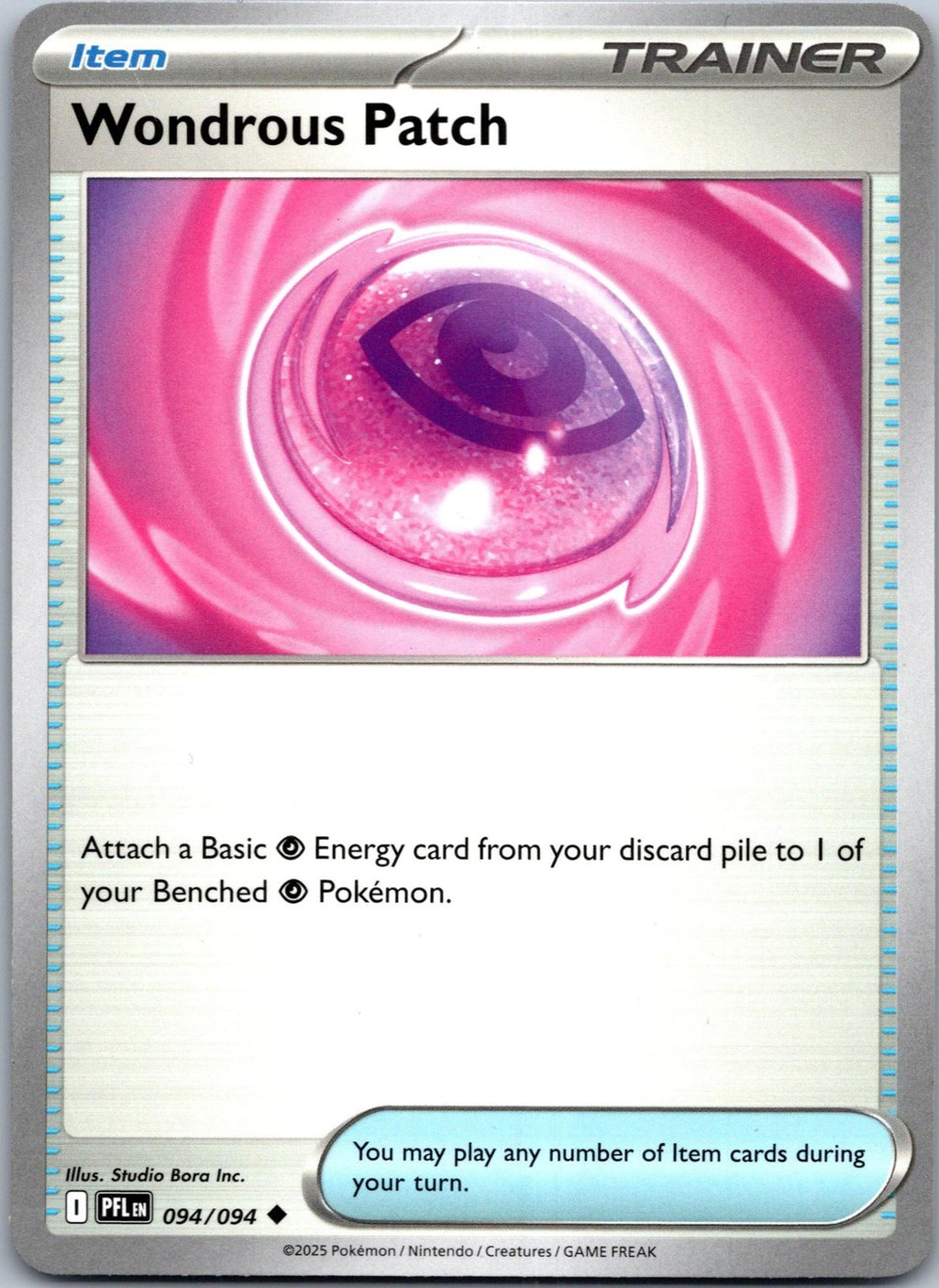 Wondrous Patch 094/094 Uncommon Phantasmal Flames Pokemon Near Mint