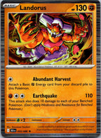 Landorus 053/086 Rare Black Bolt Pokemon Near Mint