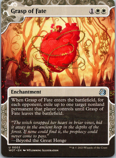 Grasp of Fate 3 Wilds of Eldraine: Enchanting Tales Magic: The Gathering NM