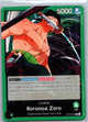 Roronoa Zoro (020) OP12-020 Leader Legacy of the Master One Piece Near Mint