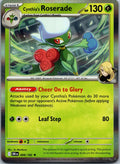 Cynthia's Roserade 008/182 Rare Destined Rivals Pokemon Near Mint