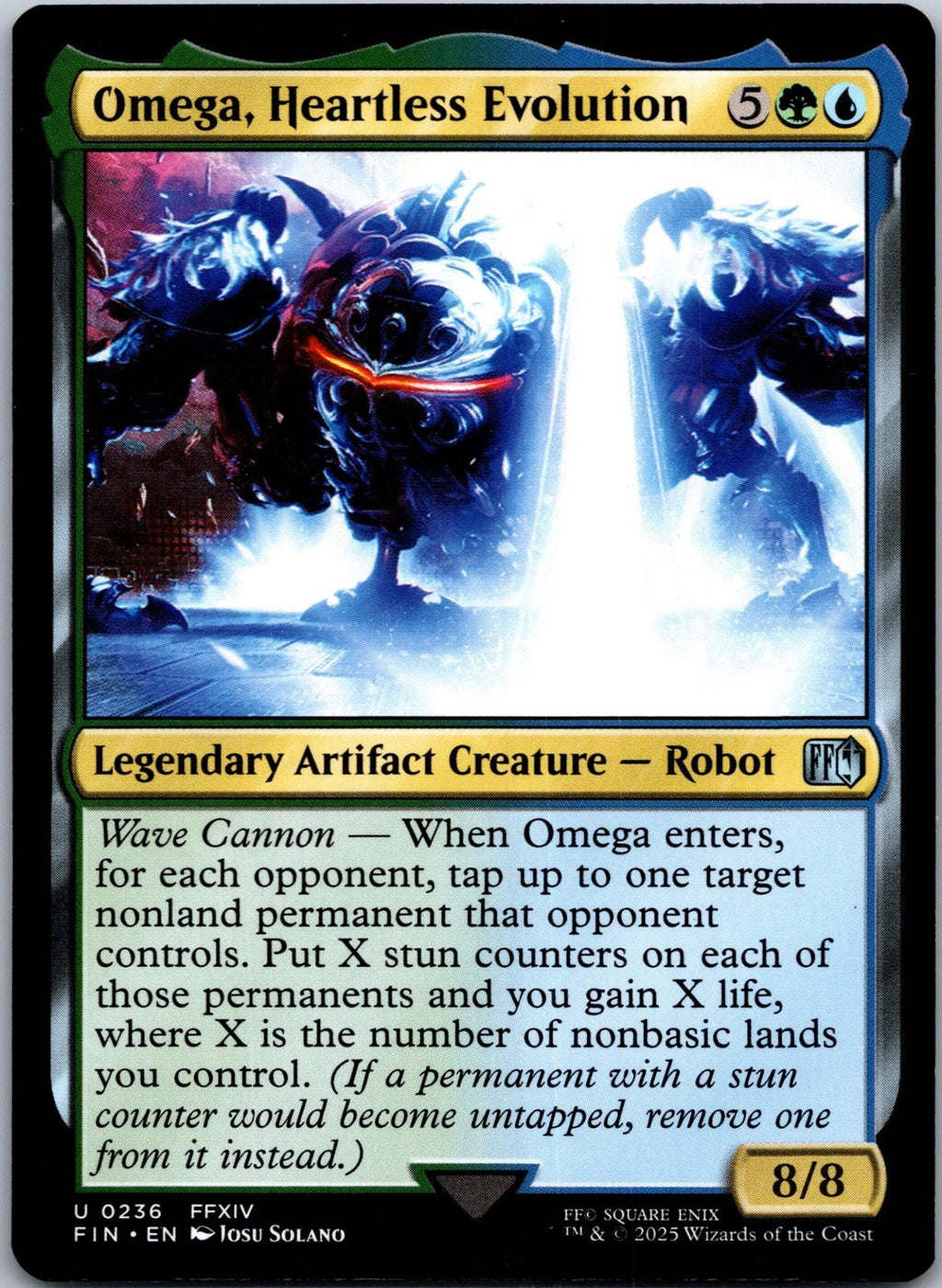 Omega, Heartless Evolution 236 Uncommon Final Fantasy Magic: The Gathering NM