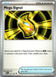 Mega Signal 121/132 Uncommon Mega Evolution Pokemon Near Mint