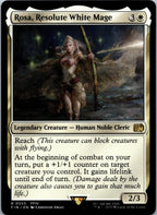 Rosa, Resolute White Mage 555 Rare Final Fantasy Magic: The Gathering NM | HOKO