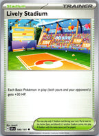 Lively Stadium 180/191 Uncommon Surging Sparks Pokemon Near Mint