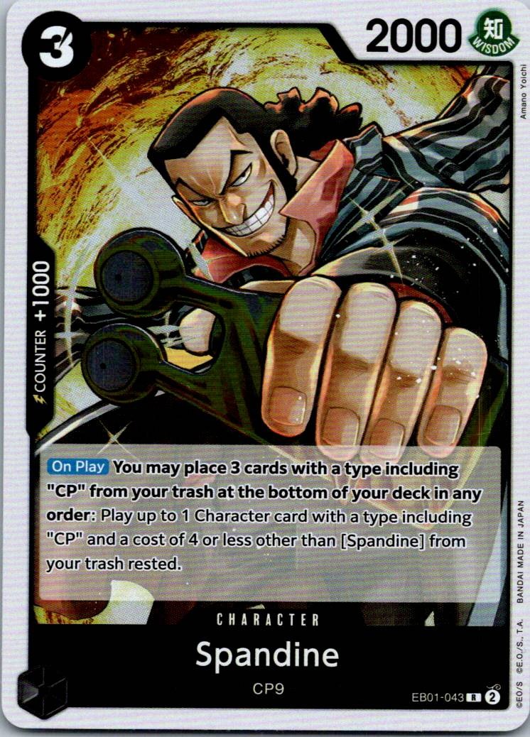 Spandine EB01-043 Rare Extra Booster: Memorial Collection One Piece NM | HOKO
