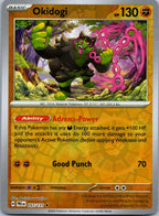 Okidogi 057/131 Rare Prismatic Evolutions Pokemon Near Mint