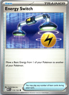 Energy Switch 115/132 Common Mega Evolution Pokemon Near Mint