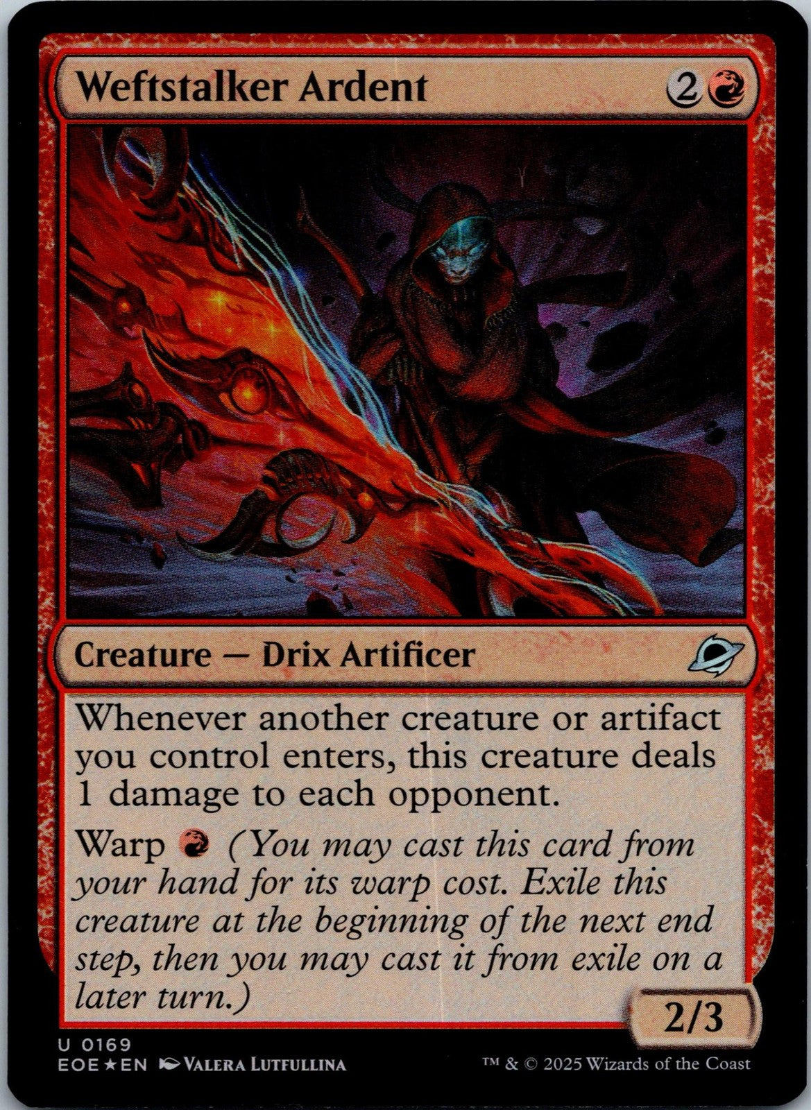 Weftstalker Ardent 169 Uncommon Edge of Eternities Magic: The Gathering NM