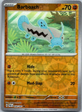 Barboach 050/091 Common Paldean Fates Pokemon Near Mint