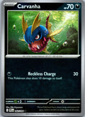 Carvanha 060/094 Common Phantasmal Flames Pokemon Near Mint