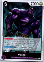 Vergo OP14-061 Rare The Azure Sea's Seven One Piece Near Mint