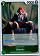 Shanks OP14-027 Rare The Azure Sea's Seven One Piece Near Mint