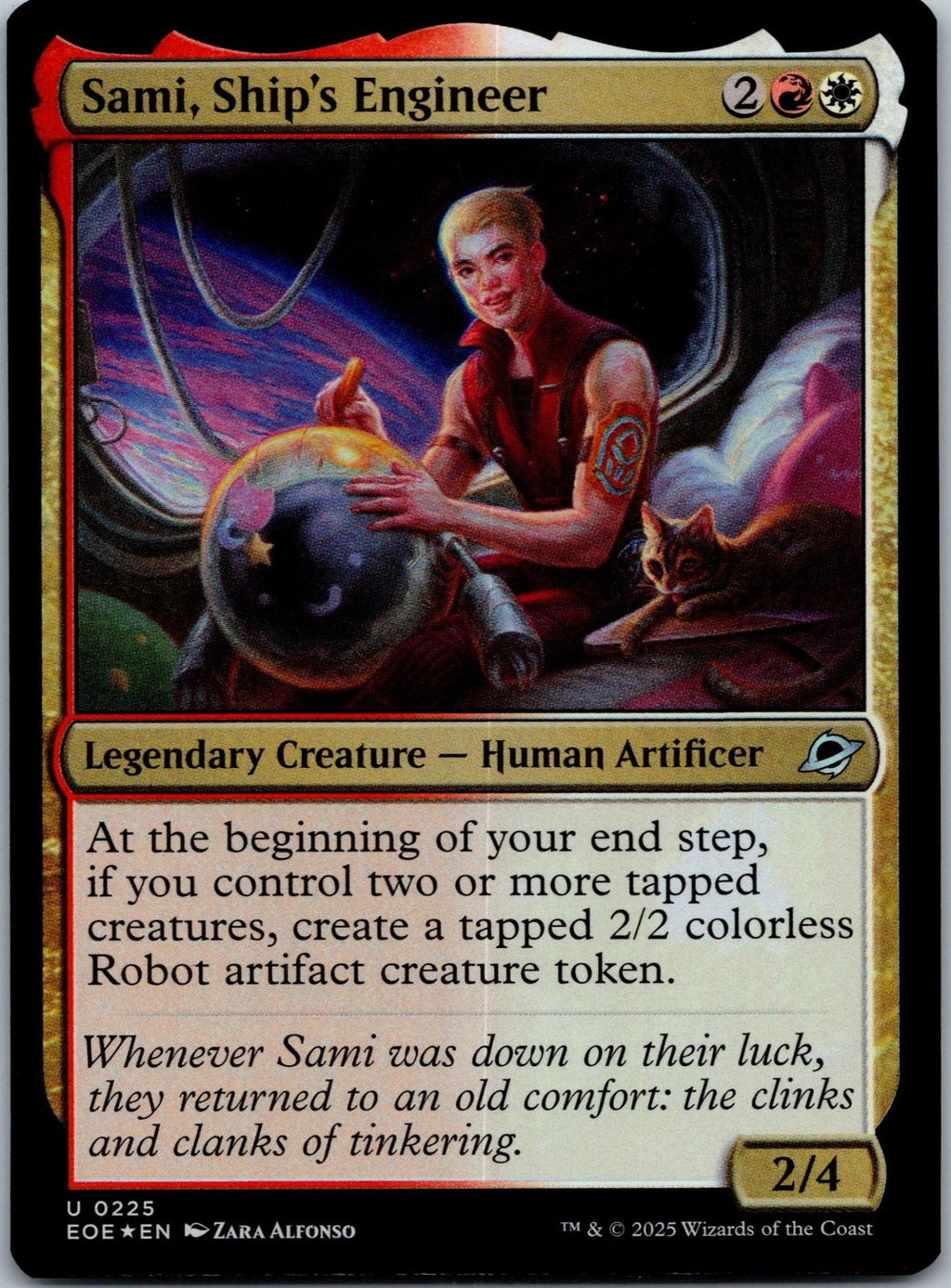 Sami, Ship's Engineer 225 Uncommon Edge of Eternities Magic: The Gathering NM