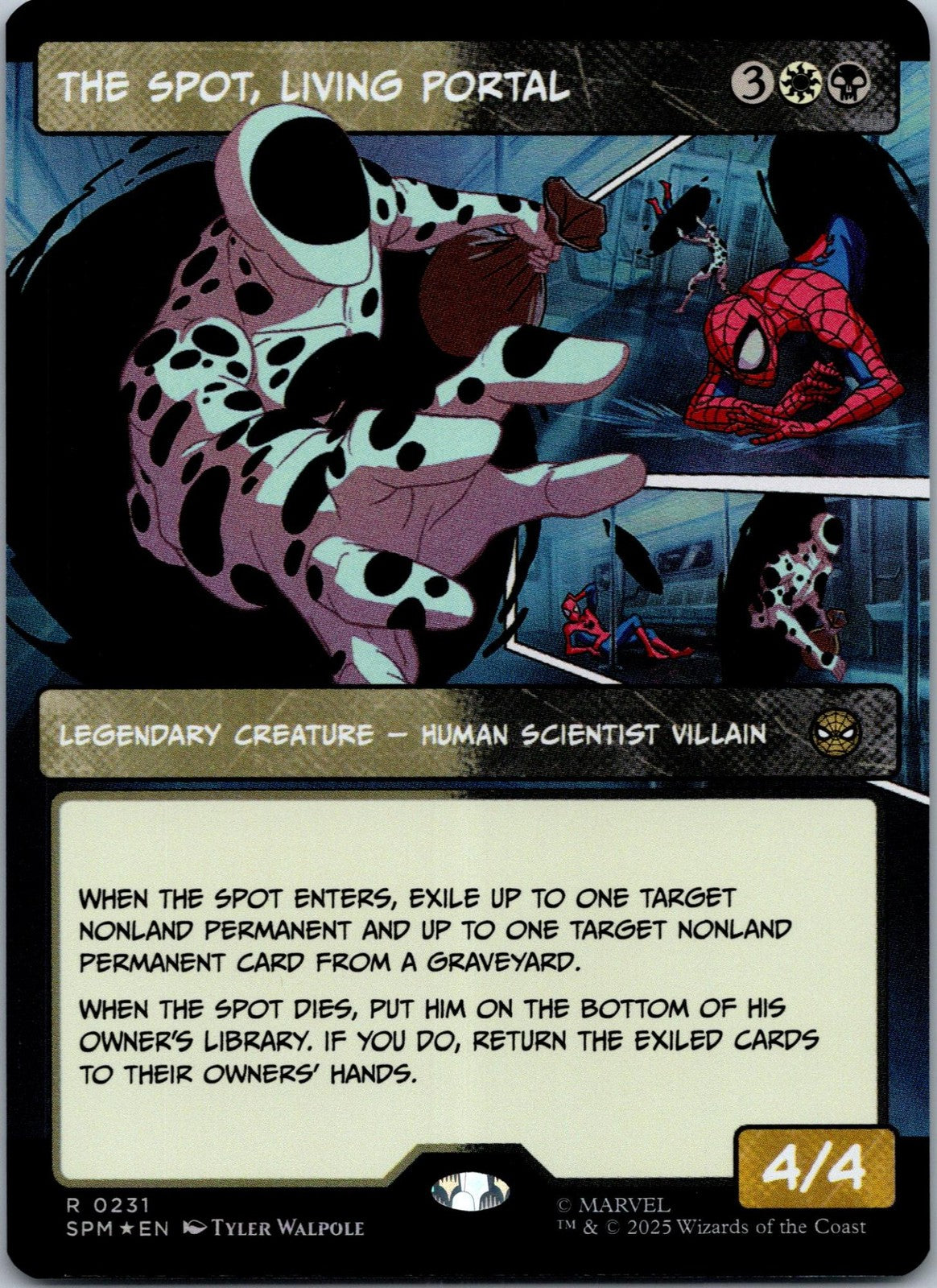 The Spot, Living Portal Foil Marvel's Spider-Man Magic: The Gathering NM