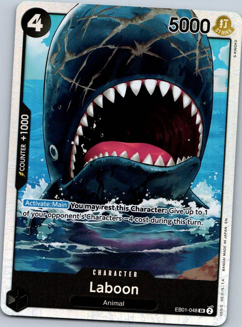 Laboon (048) EB01-048 Super Rare Extra Booster: Memorial Collection One Piece NM