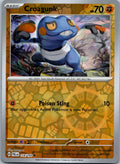Croagunk 114/193 Common Paldea Evolved Pokemon Near Mint