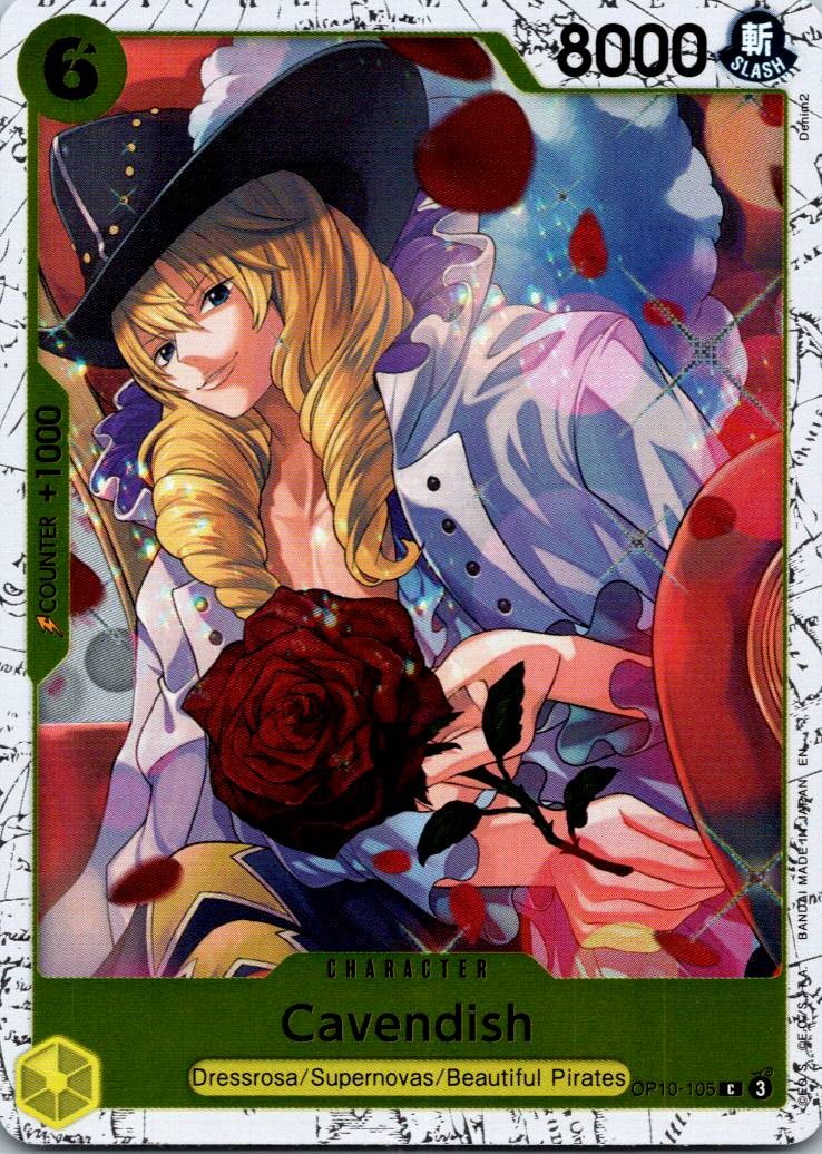 Cavendish - OP10-105 Premium Booster -The Best- Vol. 2 One Piece NM