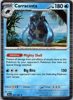 Carracosta 023/086 Rare Black Bolt Pokemon Near Mint