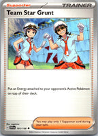 Team Star Grunt 195/198 Uncommon Scarlet & Violet Pokemon Near Mint