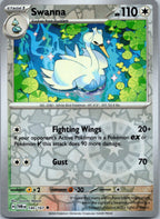 Swanna 140/167 Uncommon Twilight Masquerade Pokemon Near Mint