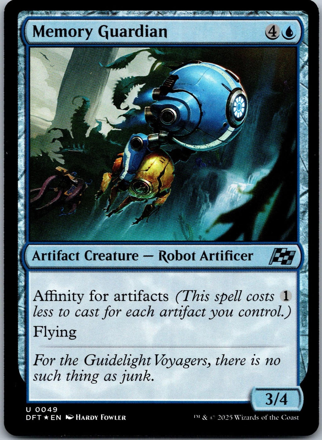 Memory Guardian 49 Uncommon Aetherdrift Magic: The Gathering Near Mint