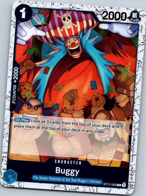 Buggy - ST17-003 ST17-003 Premium Booster -The Best- Vol. 2 One Piece NM