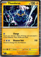 Thundurus 033/086 Rare Black Bolt Pokemon Near Mint