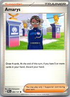 Amarys 093/131 Common Prismatic Evolutions Pokemon Near Mint
