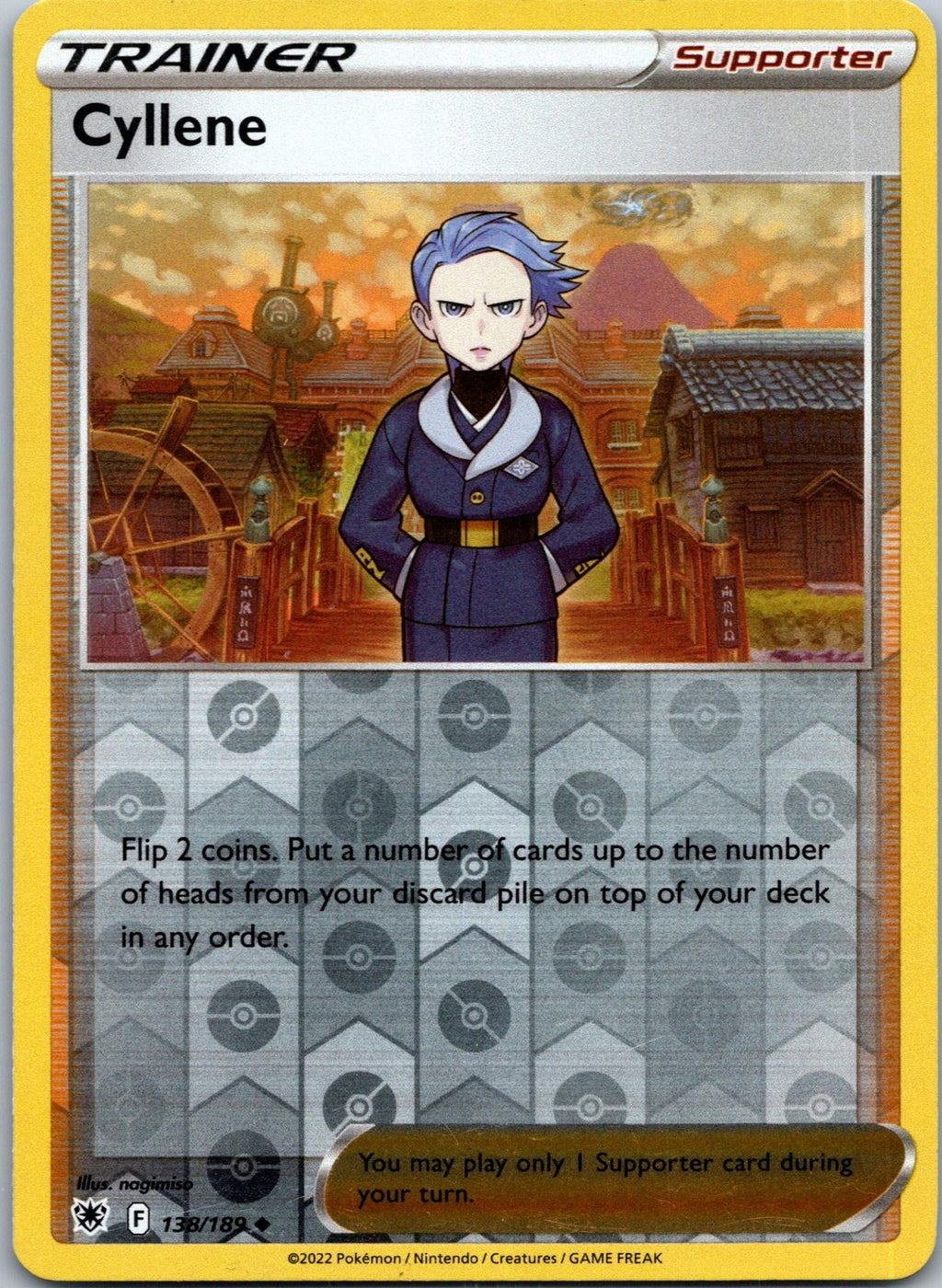 Cyllene 138/189 Uncommon Astral Radiance Pokemon Near Mint