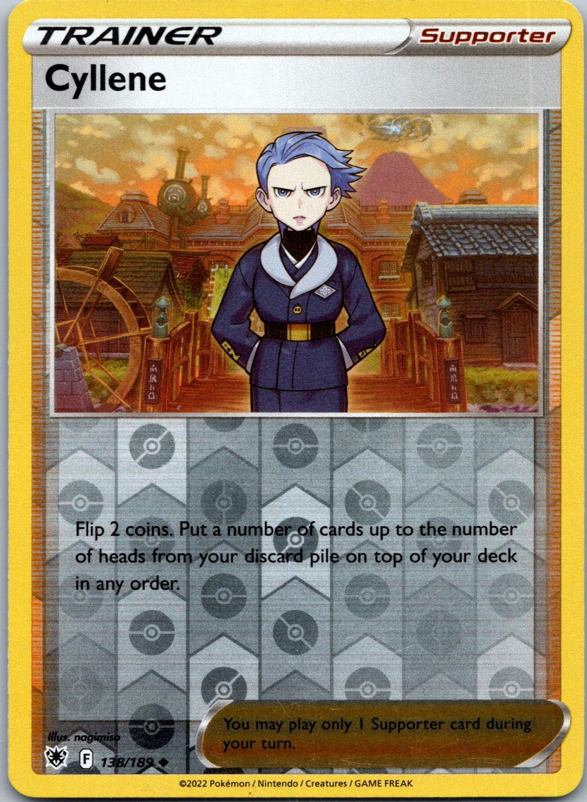 Cyllene 138/189 Uncommon Astral Radiance Pokemon Near Mint