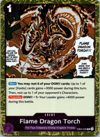 Flame Dragon Torch EB04-040 Rare The Azure Sea's Seven One Piece Near Mint