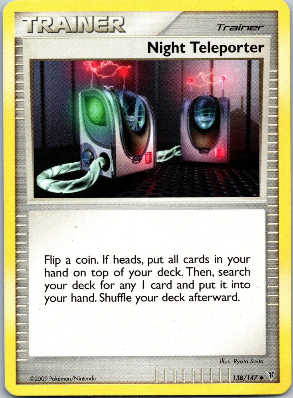 Night Teleporter 138/147 Uncommon Supreme Victors Pokemon Near Mint