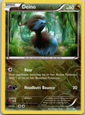Deino 84/114 Common Steam Siege Pokemon Near Mint