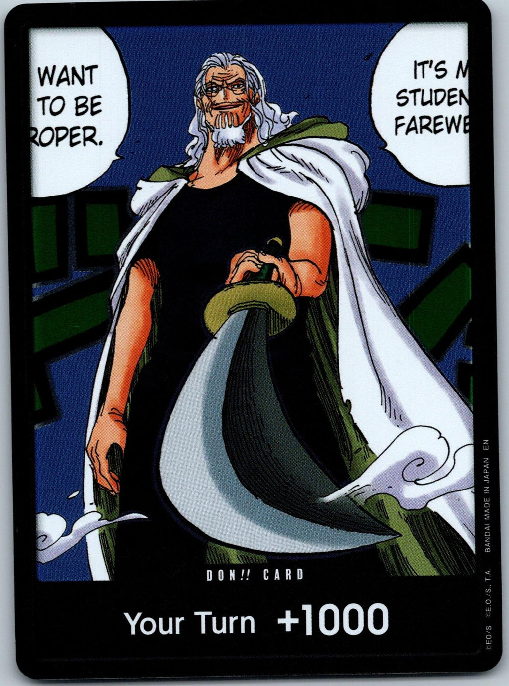 DON!! Card (Alternate Art) DON!! Legacy of the Master One Piece Foil NM | HOKO