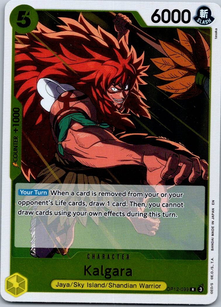 Kalgara OP12-099 Rare Legacy of the Master One Piece Near Mint