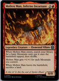 Molten Man, Inferno Incarnate 84 Marvel's Spider-Man Magic: The Gathering NM