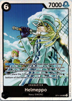 Helmeppo OP11-092 Super Rare A Fist of Divine Speed One Piece Near Mint