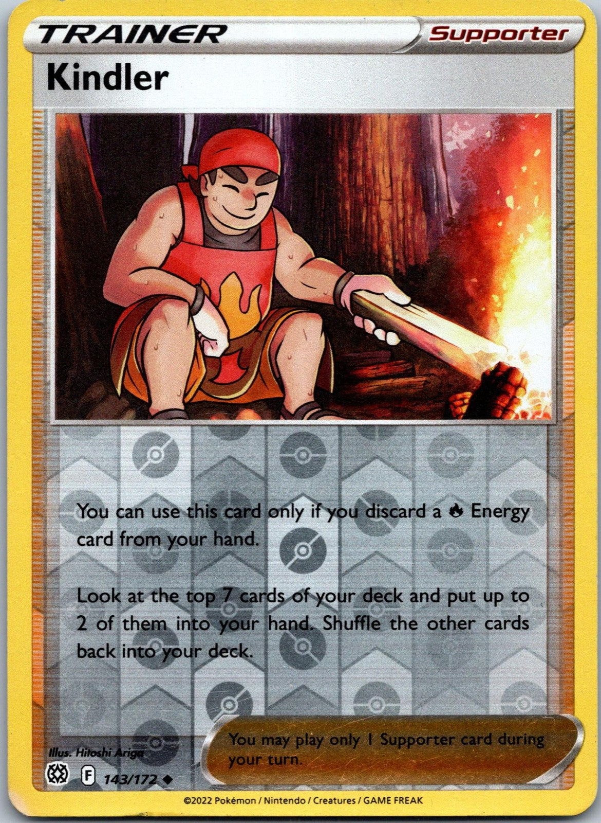 Kindler 143/172 Uncommon Brilliant Stars Pokemon Near Mint