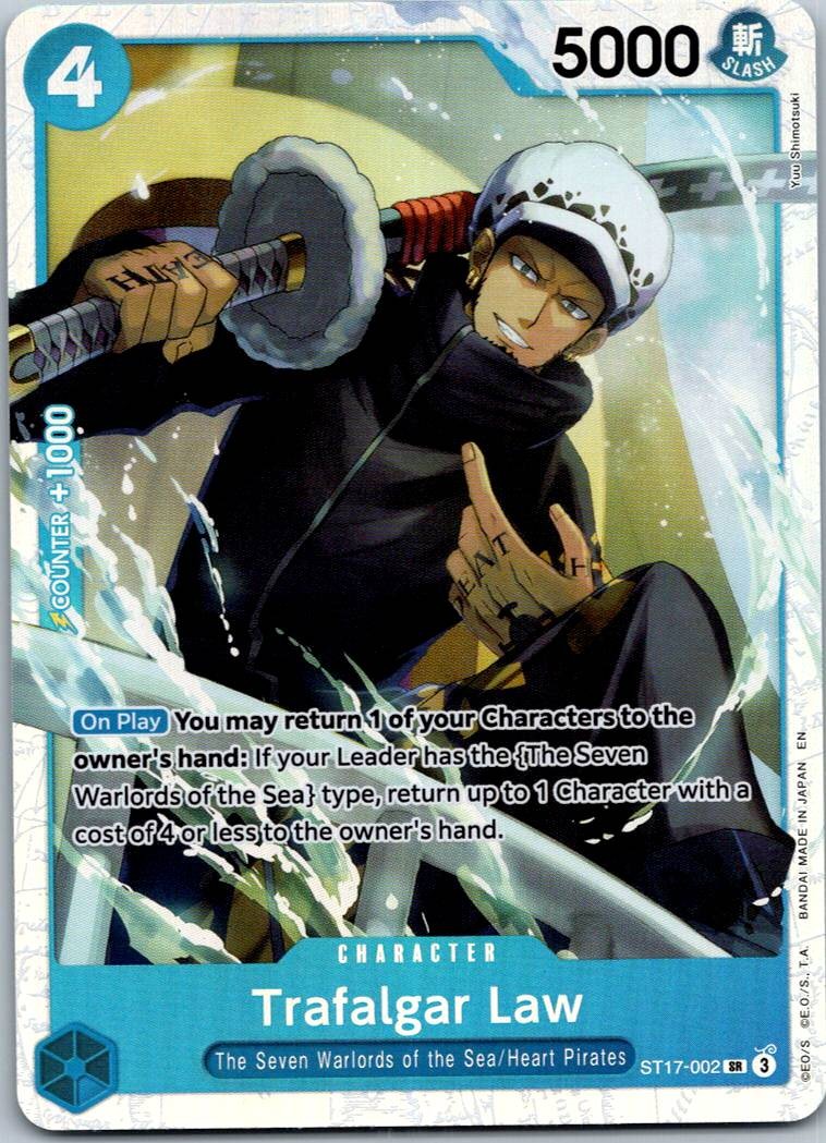 Trafalgar Law ST17-002 Starter Deck 17: BLUE Donquixote Doflamingo One Piece NM