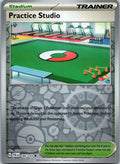 Practice Studio 186/193 Uncommon Paldea Evolved Pokemon Near Mint