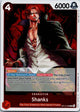 Shanks (008) OP12-008 Rare Legacy of the Master One Piece Near Mint