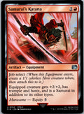 Samurai's Katana 154 Uncommon Final Fantasy Magic: The Gathering Near Mint