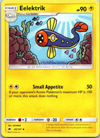 Eelektrik 45/147 Uncommon Burning Shadows Pokemon Near Mint