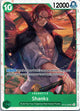 Shanks (028) OP13-028 Super Rare Carrying On His Will One Piece Near Mint