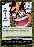 I'm Gonna Be a Navy Officer!!! OP11-099 Rare A Fist of Divine Speed One Piece NM